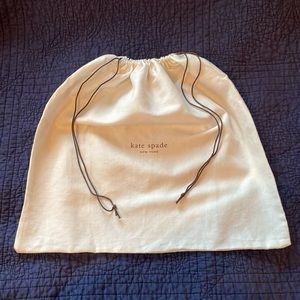 Kate Spade New York Linen Drawstring Dust Storage Bag